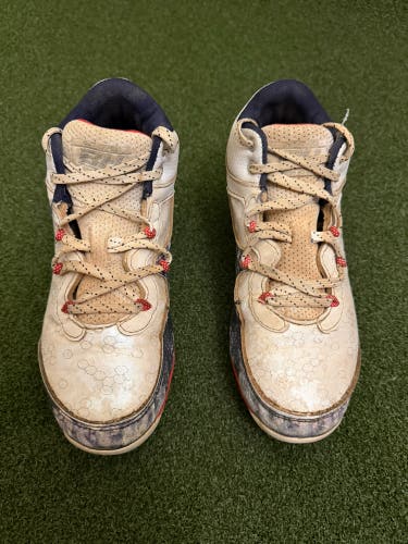 Under Armour Harper 8 Mid RM Jr 'USA' Youth Baseball Cleats (12348)