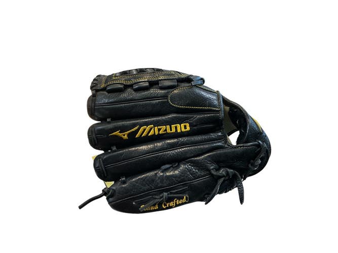 Used Mizuno GCP 1ASBK BB/SB Glove RH Throw Black 12" 11873-C000248168
