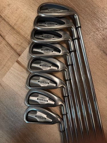 Callaway Steelhead X-14 Right Handed Iron Set Stiff Flex (Used)