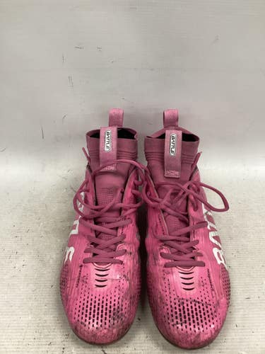 Used Battle Sports Adult FB Cleats Pink Senior 10 11851-S000051539