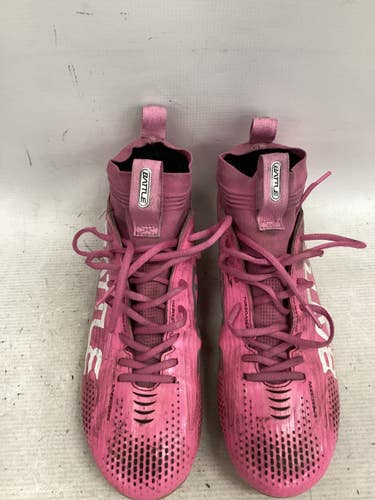 Used Battle Sports Adult FB Cleats Pink Senior 9.5 11851-S000051538