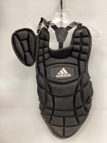 Used Adidas CHEST Catchers Chest Protector Black Junior 11851-S000051516