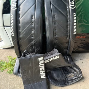 Warrior Ritual G4 Leg Pads & Vaughn Velocity V9 Glove/Blocker