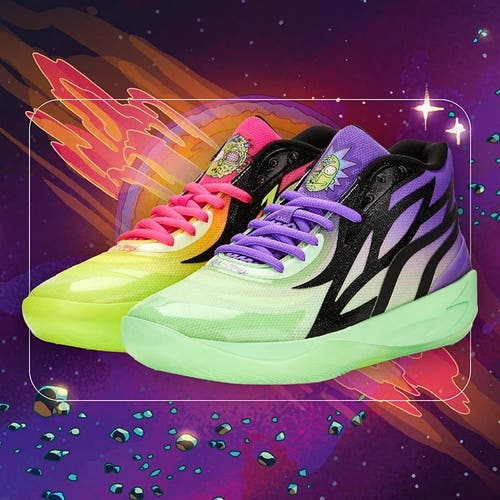 Puma Melo Rick and Morty shoes