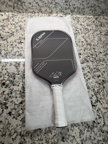 Brand New RPM Friction Pro Ella Oh 16mm V2 Elongated Pickleball Paddle USA Pickleball Approved