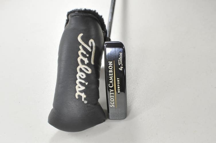 Titleist 1995 Scotty Cameron Newport 1st Run 35" Putter Steel w/ Cover # 217727
