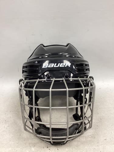 Used Bauer IMS 5.0 Helmet Cage Combo Black MD 11851-S000051219
