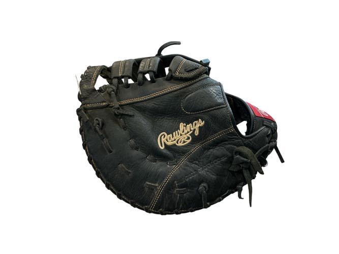 Used Rawlings RFBMB BB/SB First Base RH Throw Black 12 1/2" 11873-S000248071