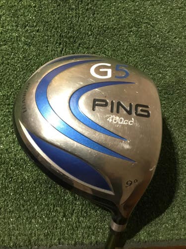 Ping G5 460cc 9* Driver Stiff Aldila NV 65 Graphite Shaft (45.5)
