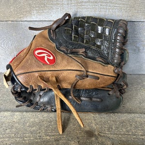 Rawlings D115PTB Premium Series Baseball Mitt Glove Leather RHT 11.5 in Youth