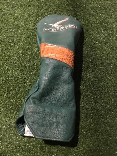 Winston Collection The Dye Preserve Fairway Wood Leather Head Cover