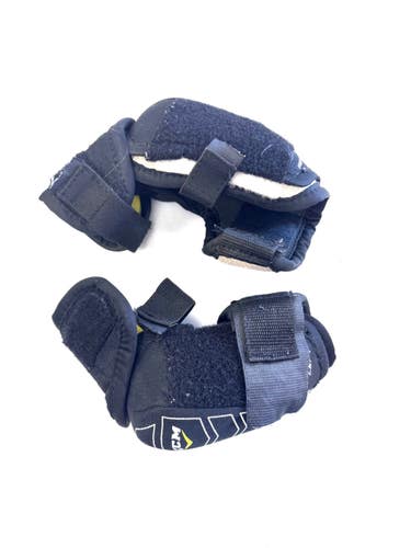 Used CCM TACKS 2052 Junior Elbow Pads MD 11860-S000315029