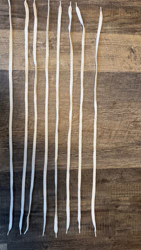 NEW white lacrosse shooting string | Jimalax | lot of 8