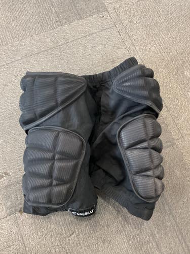 Used HILLBILLY IMPACT SHORTS Senior Hockey Bottom Black SM 11614-S000243545