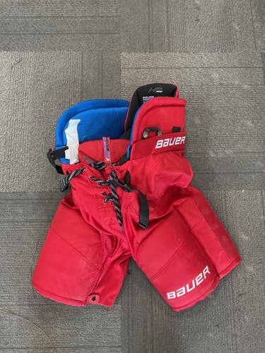 Used Bauer HP PRO Intermediate Pant Red MD 11614-S000243542