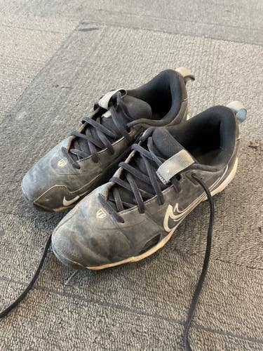 Used Nike TROUT BB CLEATS BB/SB Cleats Black Junior 03 11614-S000243519