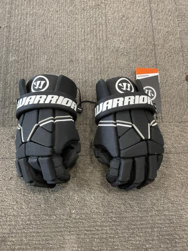Used Warrior BURN NEXT Lacrosse Gloves Mens Black LG 11614-S000243574