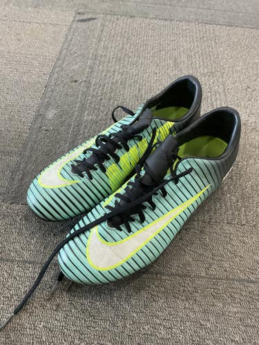 Used Nike MERCURIAL Soccer Cleats Royal Blue Senior 9.5 11614-S000243573