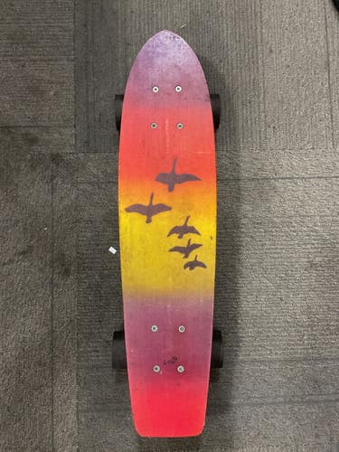 Used VINTAGE SKATEBOARD Complete Skateboard Yellow Regular 11614-S000243563