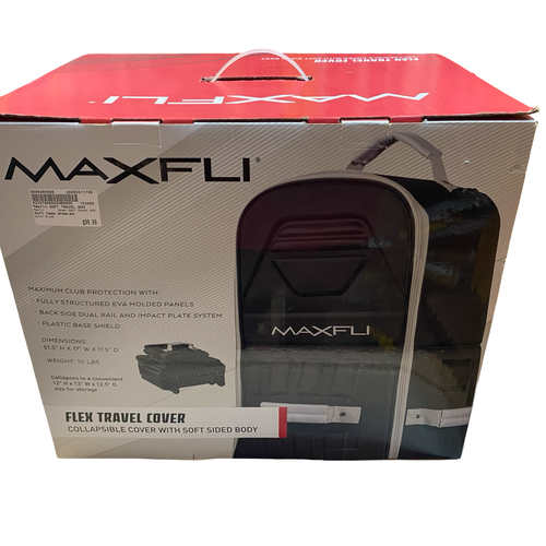 Used Maxfli SOFT TRAVEL BAG Travel Bag Black 11706-S000386588