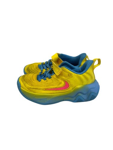 Used Nike Giannis Youth 11 Basketball Shoes Y Yellow  11692-S000156837
