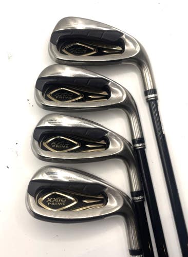 XXIO Prime 11 Men's Iron Set 7-PW Graphite SP-1100 Shaft Regular Flex 3222 RH