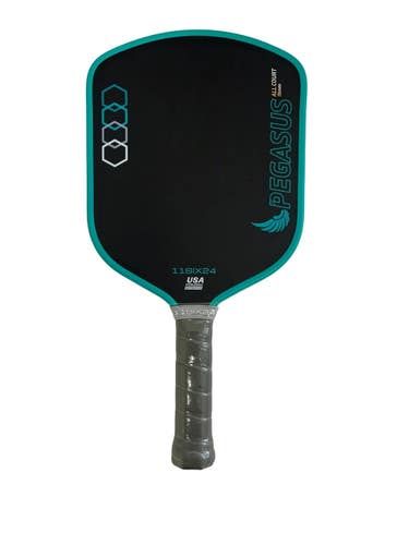 New 11SIX24 Pegasus All Court Pickleball Racquet/Paddle Black 11692-S000156825