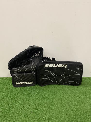 Youth Bauer Prodigy Goalie Gloves & Blockers Regular (Used)