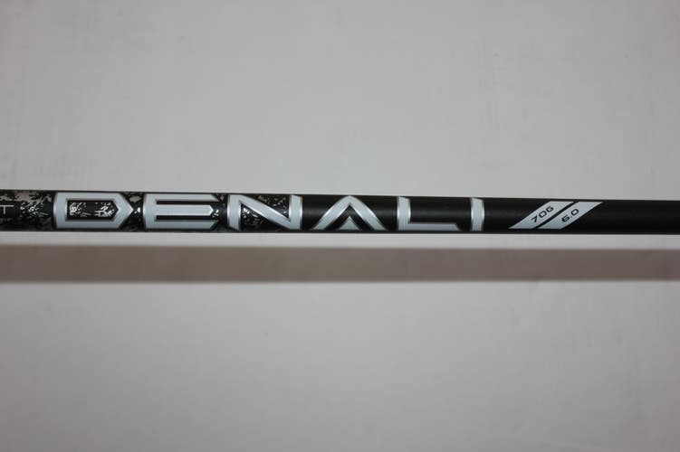 NEW PROJECT X DENALI BLACK FROST 6.0 70G DRIVER SHAFT - STIFF - TAYLORMADE