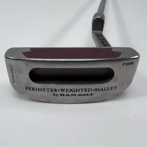 Ram Zebra Perimeter Weighted Putter 33.5" Mens RH