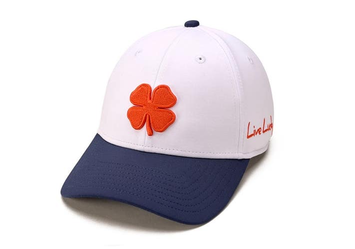 NEW Black Clover Live Lucky Premium Clover #173 White Fitted L/XL Golf Hat