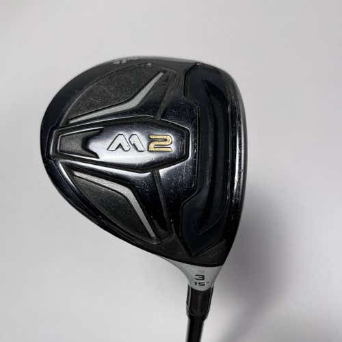 TaylorMade M2 3 Fairway Wood 15* REAX 65g Regular Graphite Mens RH
