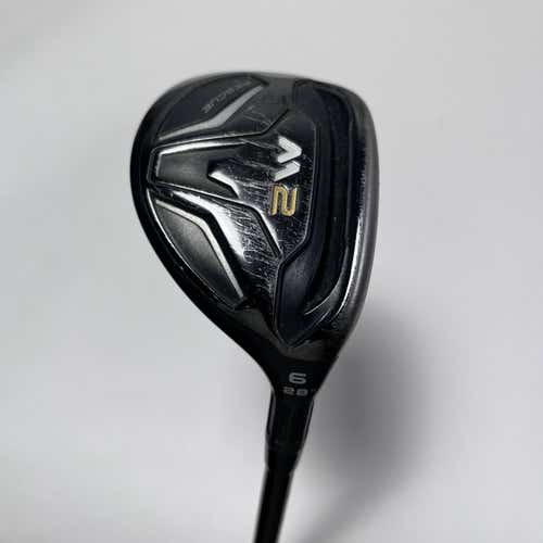 TaylorMade M2 6 Hybrid 28* Accra FX 100H60 M2 Senior RH Undersize Grip
