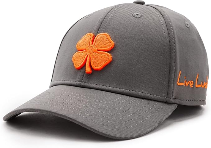 NEW Black Clover Live Lucky Premium Clover #186 Charcoal Fitted L/XL Golf Hat