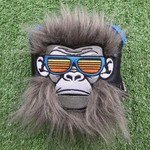 WUDAY Sunglasses Gorilla Hairy  Mallet Putter Cover Headcover Magnetic Close