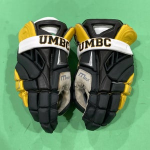 Used Large Maverik Max Lacrosse Gloves 13" | UMBC PLAYER ISSUED