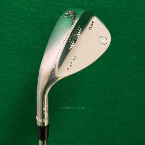LH Titleist Vokey SM6 Tour Chrome 56-14F 56 Sand Wedge Vokey Design Wedge Flex