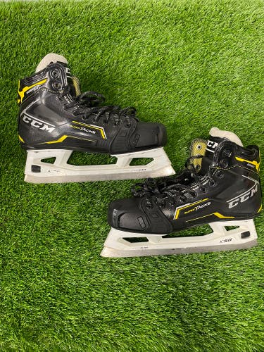 Senior CCM Super Tacks 9380 Hockey Goalie Skates (Size 9.5)