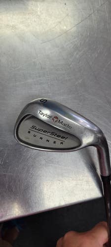 Used Taylormade BURNER SUPERSTEEL BUBBLE SHAFT Golf Wedge Mens RH Sand Wedge 11497-S000161142