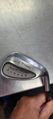 Used Taylormade BURNER SUPERSTEEL BUBBLE SHAFT Golf Wedge Mens RH Lob Wedge 11497-S000161143