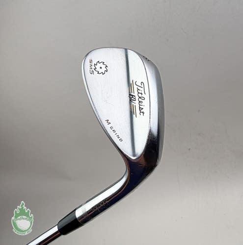 Right Handed Titleist Vokey SM5 M Grind Steel Wedge 58*-08 Wedge Flex Steel
