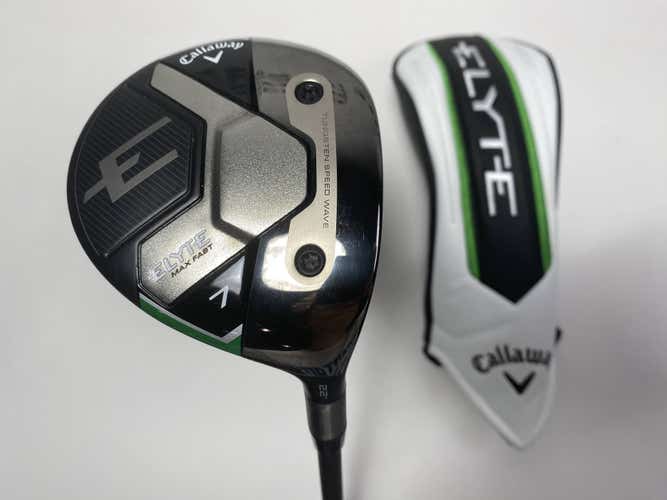 Callaway Elyte Max Fast 7 Fairway Wood 22* Vanquish 4 R2 Senior RH HC