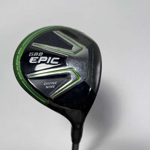 Callaway GBB Epic Divine 9 Fairway Wood 24* Diamana Green M+ 40x5ct Senior RH
