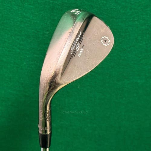 LH Titleist Vokey SM7 Brushed 54-10S 54 Sand Wedge Vokey Design Wedge Flex