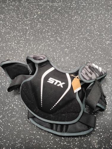 Used STX STALLION 75 Lacrosse Shoulder Pads Black XS 11849-S000043793