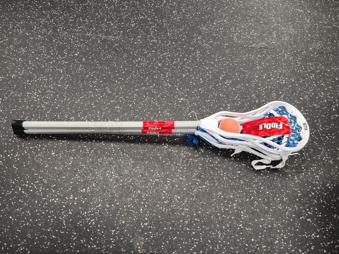 STX FIDDLESTIX Jr Atk/Mid Complete Stick White 11849-S000043770