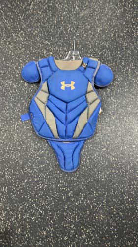 Used Under Armour UACPCC4-JRP Catchers Chest Protector Royal Blue Junior 11849-S000043757
