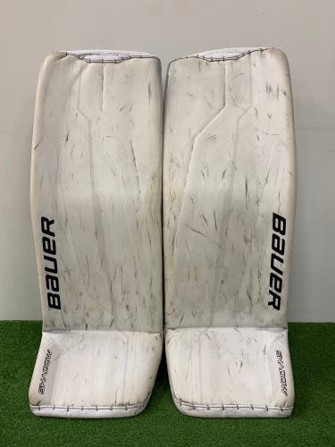 34" Senior Bauer Supreme Shadow Goalie Leg Pads (Used)
