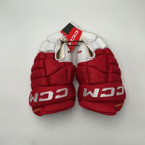 Detroit Red Wings Stadium Series Tarasenko HG 90PR CCM Gloves 14" Pro Stock (New)
