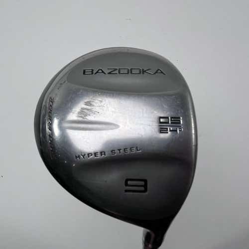 Tour Edge Bazooka Hyper Steel 9 Fairway 24* UST Bazooka Hot Launch Regular RH